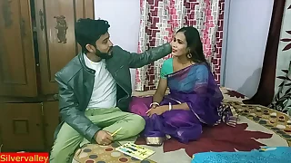 18yrs Indian student having sex with Biology madam&excl; Indian strengthen a attack series sex with clear hindi audio
